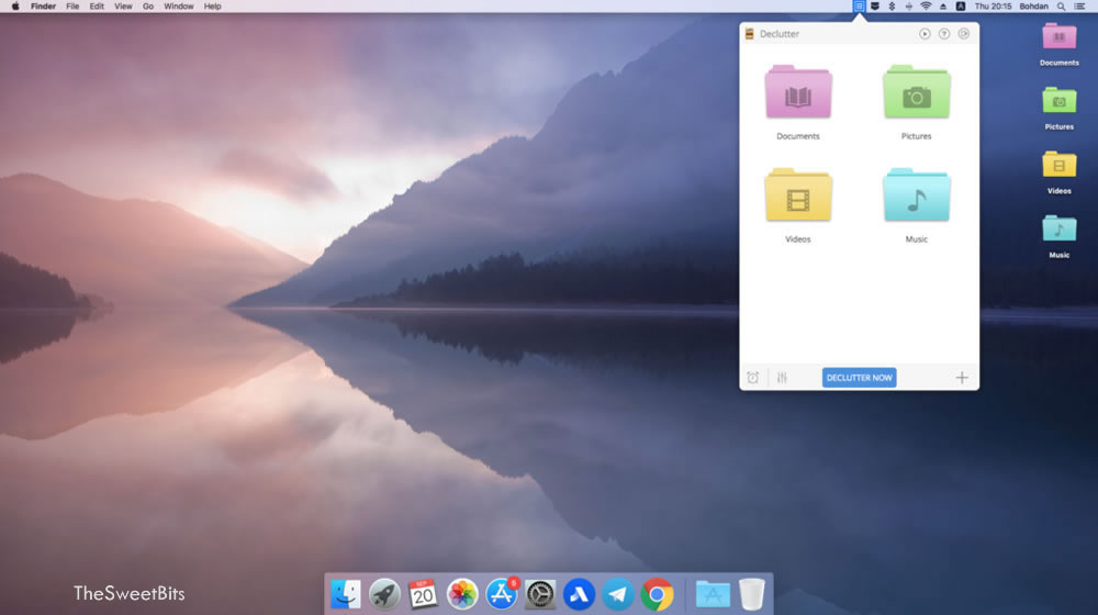 organize mac desktop