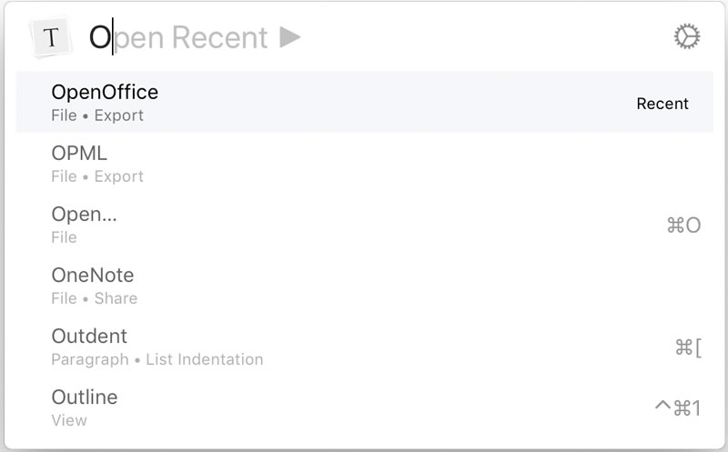 Paletro: Your Command Palette for macOS Applications