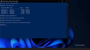 partition recovery