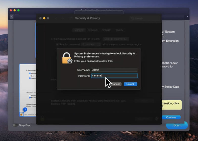 password