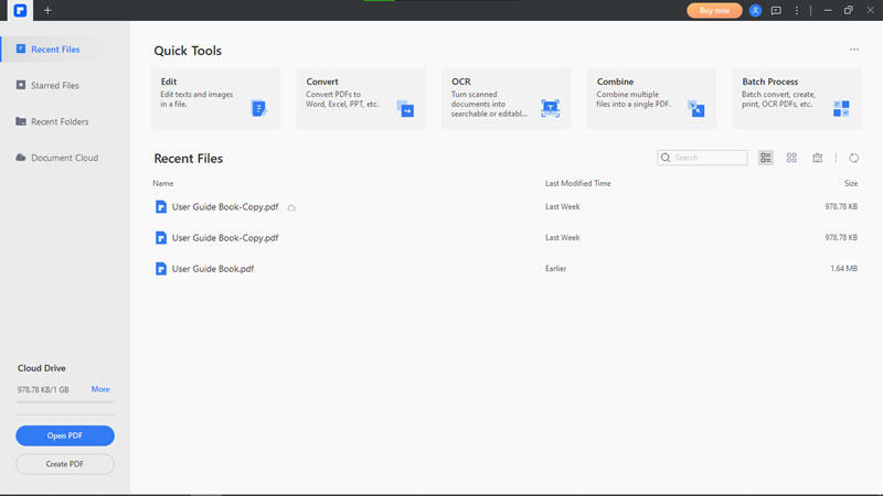 PDFelement: A Feature-Rich PDF Editing Tool
