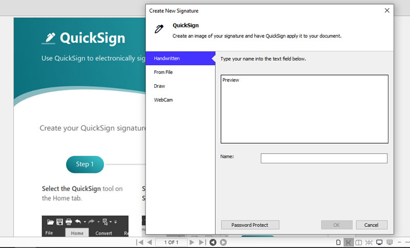 QuickSign