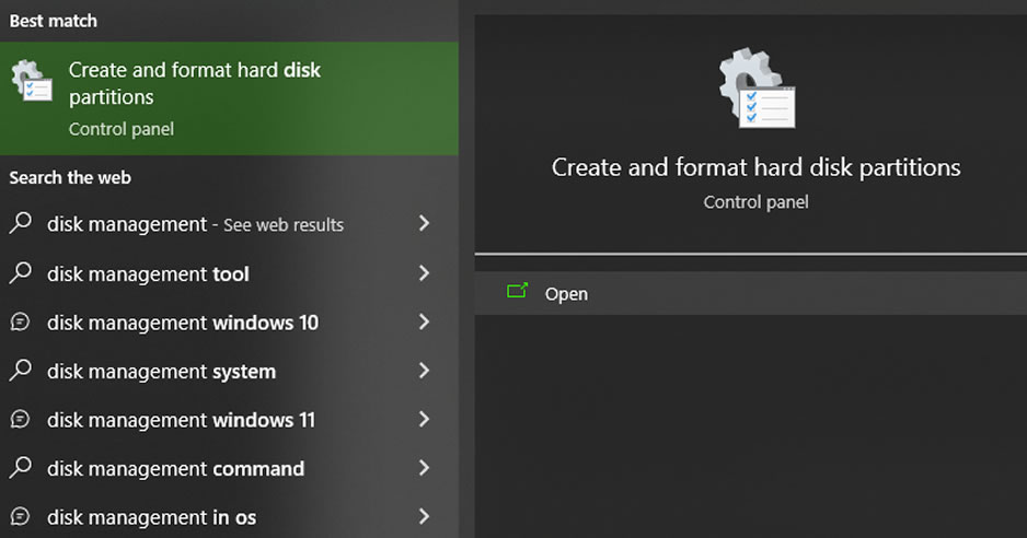 Recover Partitions