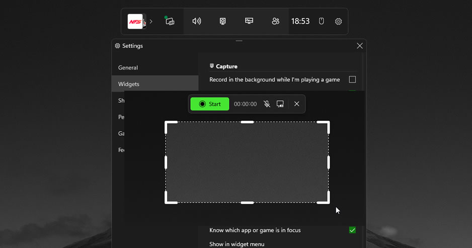 scrRecord windows
