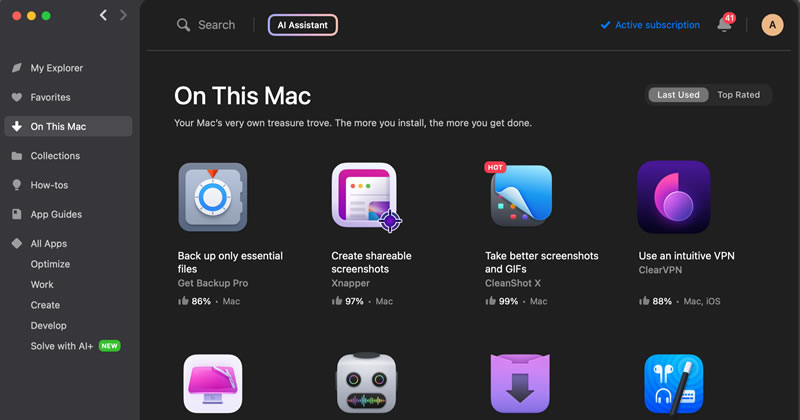 Setapp: The App Store Your Mac Deserves. A Bold Alternative.