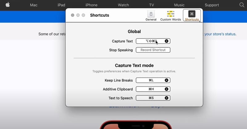 shortcut