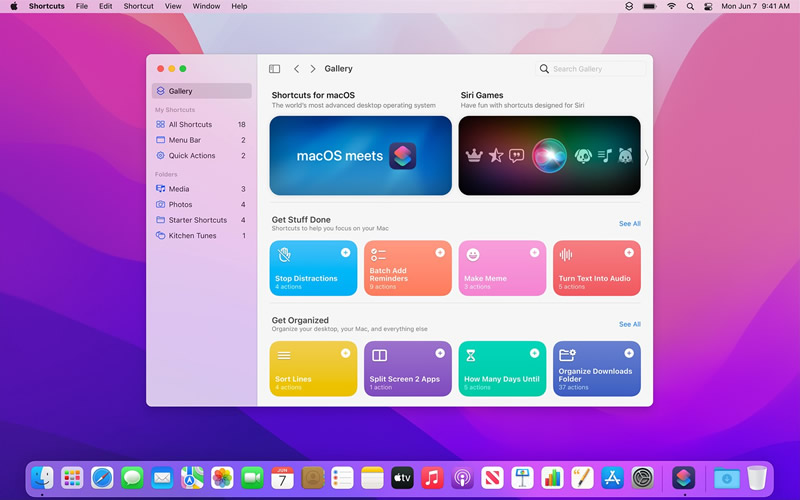 Shortcuts