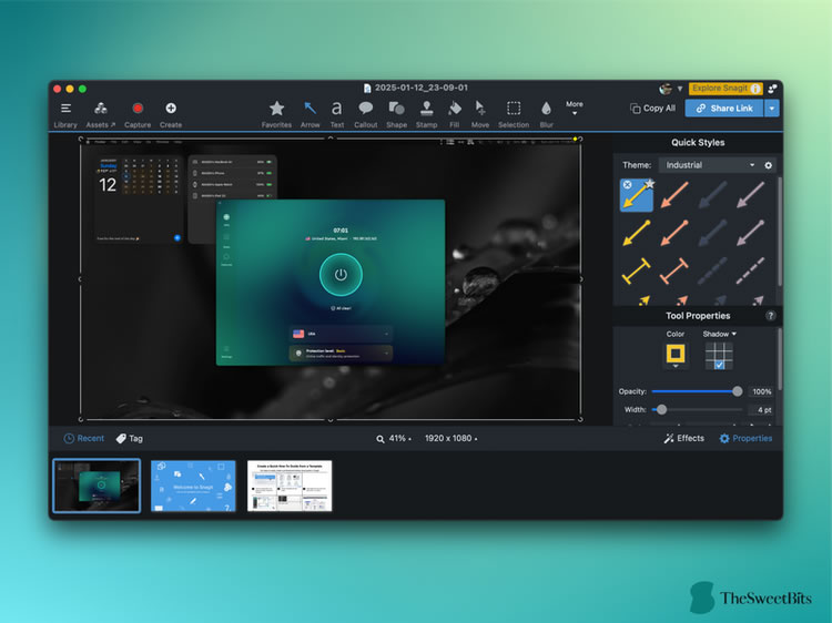 snagit snipping