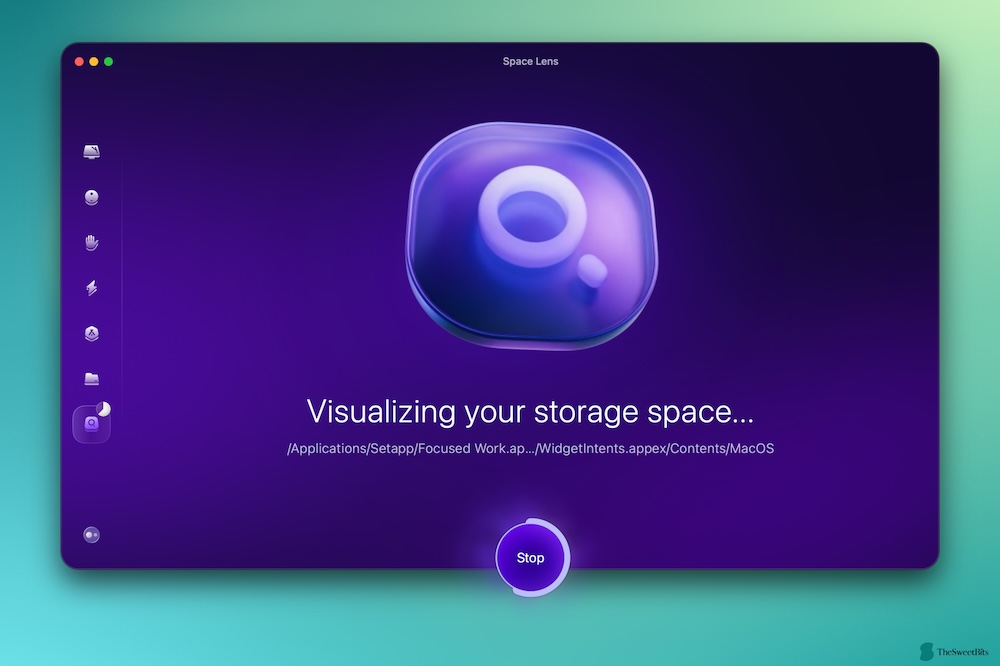 spacelens visualizing