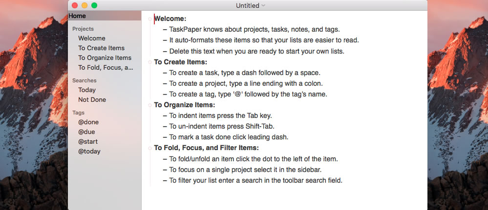 TaskPaper