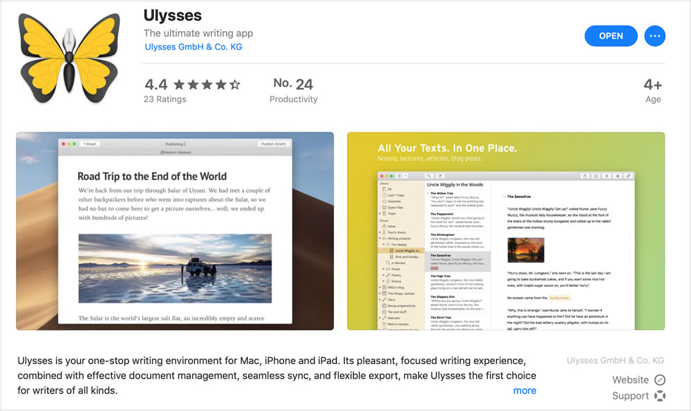 ulysess intro