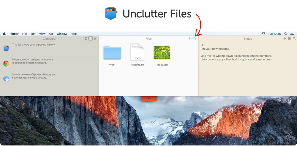 unclutter files