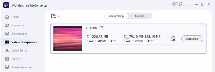 uniconverter compress
