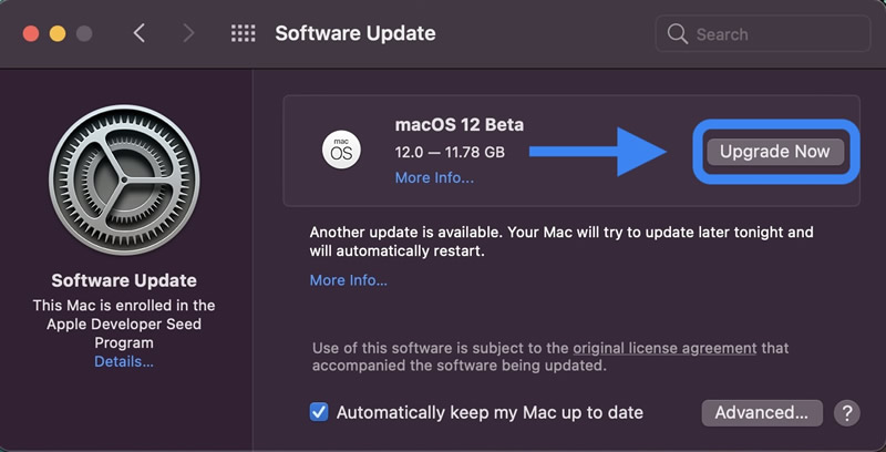 update method