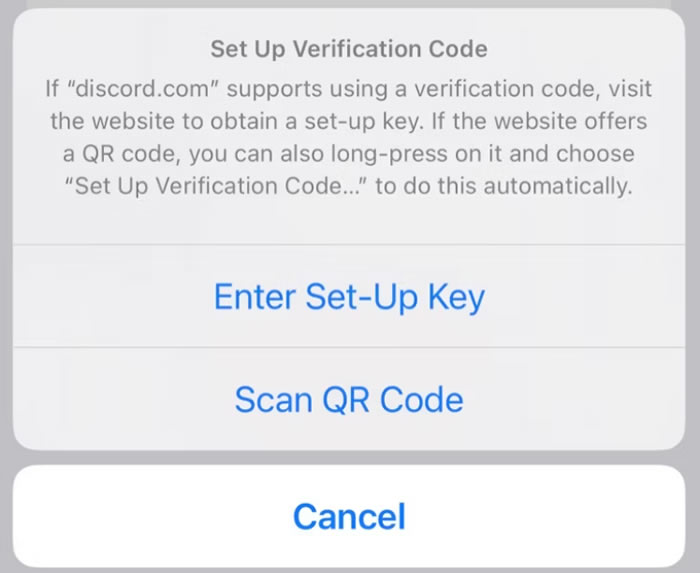 verification code