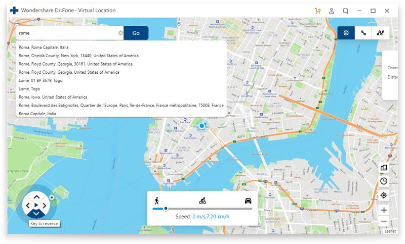virtual location
