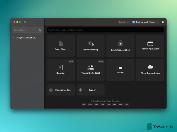 whisper dashboard