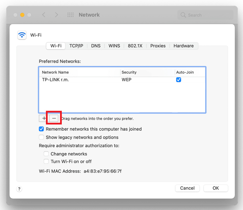wifi issue