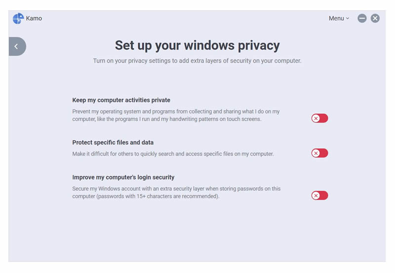 windows protection