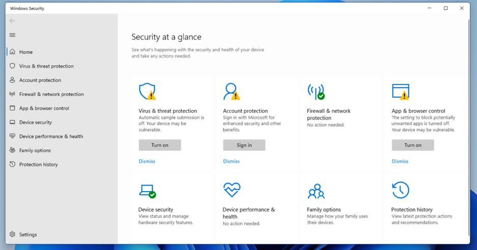 windows security