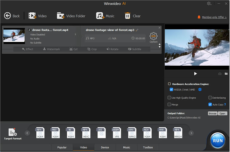 winxvideoai convert