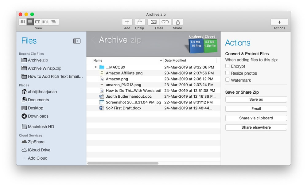 WinZip scr