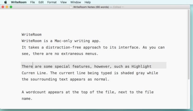 writeroom for mac