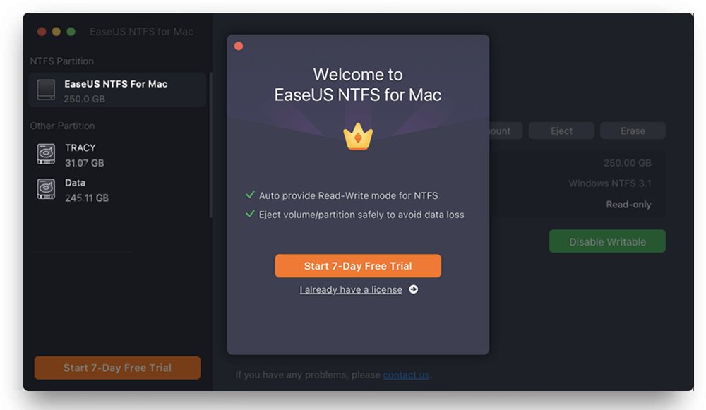 easeus ntfs