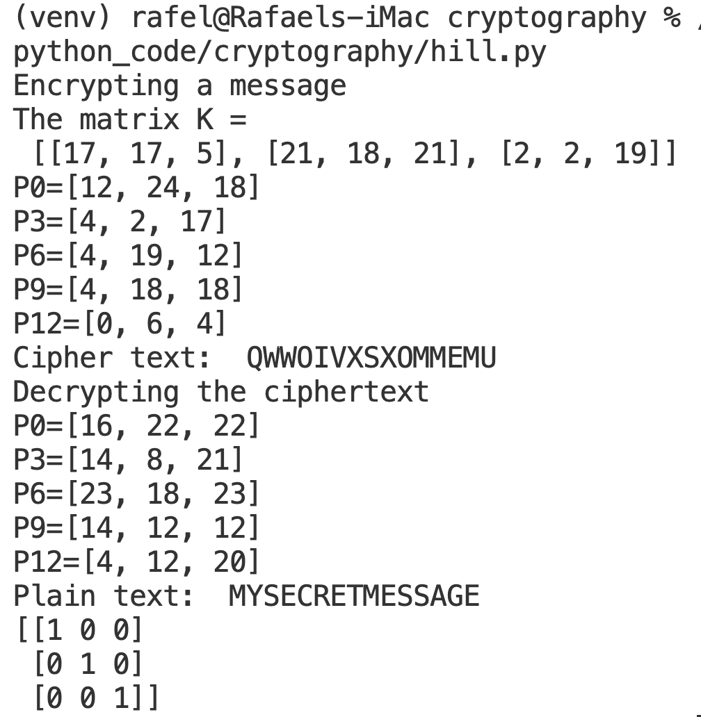 Public Key Cryptography Python Example